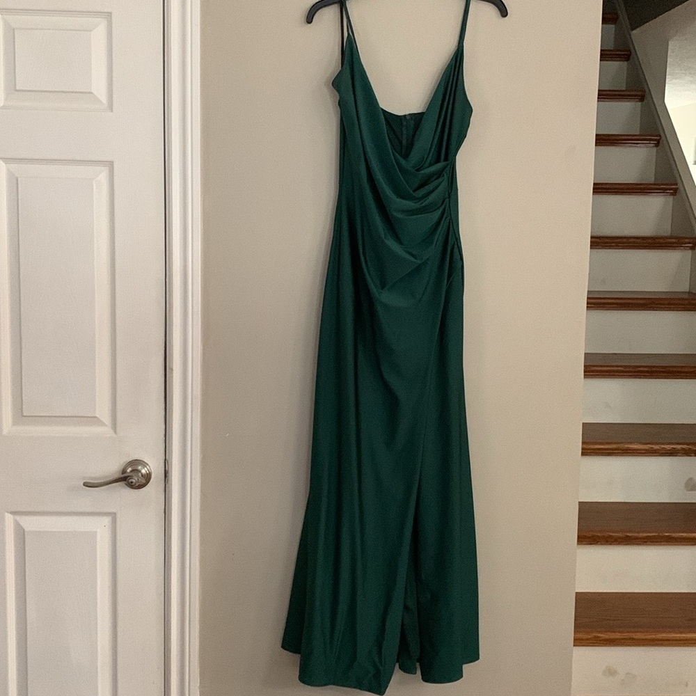 Size Large Beautiful Emerald Prom Dress